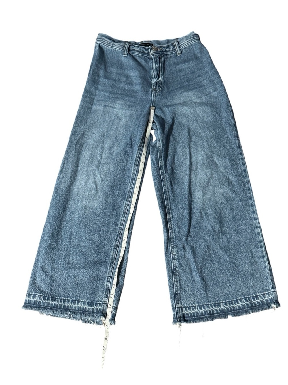 Sincerely Jules Cropped Wide-Leg Jeans – Size 26 - Picture 4 of 7
